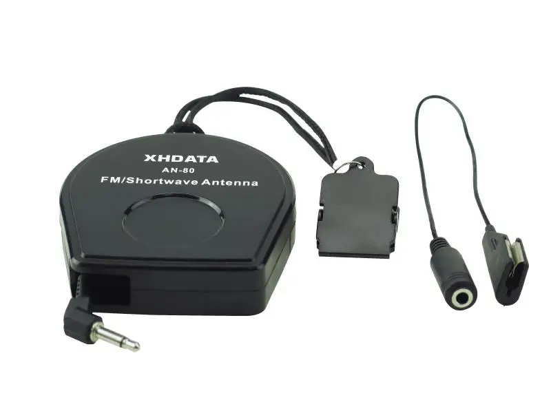 Портативная антенна XHDATA AN-80 двухсторонняя с FM/короткими волнами усилением сигнала для радио беспроводная уличная радиоантенна