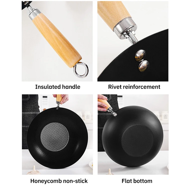 Factory Direct Kitchen Multi Size Saucepan Milk Boiling Pot Cookware Non Stick Iron Saucepans With Glass Lid