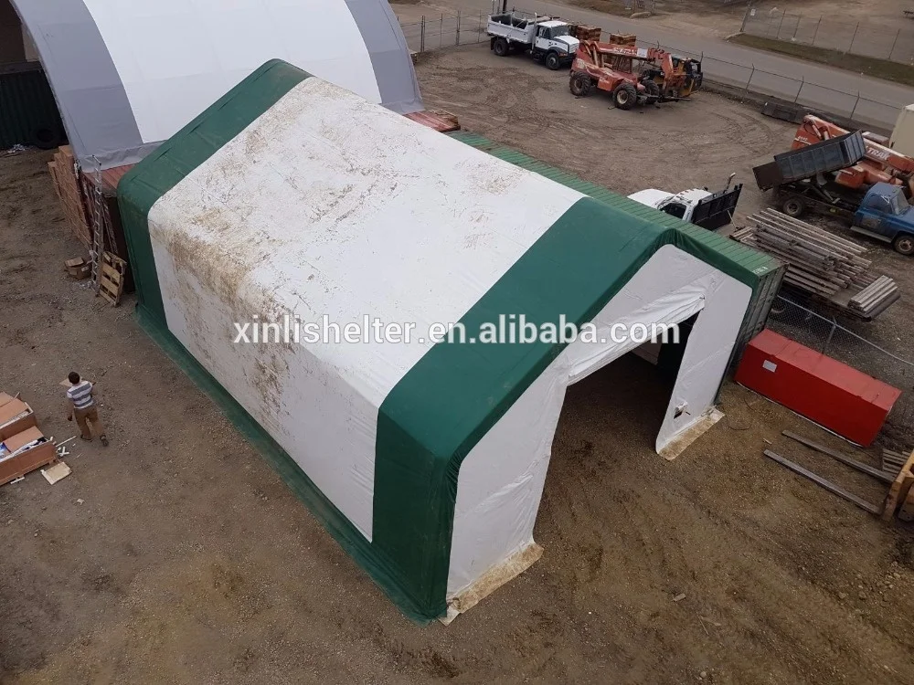 Double truss fabric building Big Roof top Waterproof Storage Warehouse Tent Outdoor xinli Tent