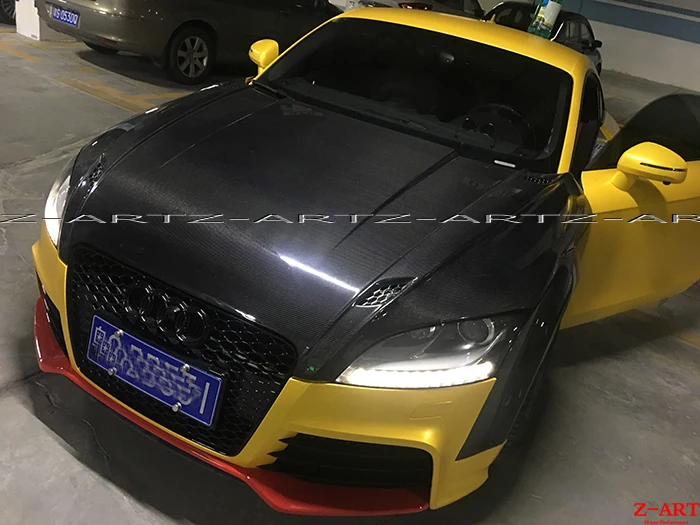 carbon fiber engine hood for TT TTS 8J 2007-2014 real carbon fiber bonnet for TT 2007-2014 carbon fiber engine cover