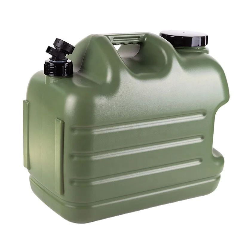 Cheap  Wholesale 25L Camping water bucket HDPE Plastic  With Tap Water Tank Bucket Jerry Can