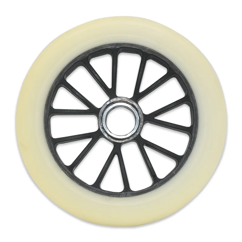 Custom made high quality professional racing wheels high elasticity wear-resistant 110mm inline skate wheels