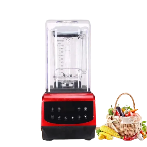 Промышленная мощная промышленная дробилка для льда 2 л 9545 Чистая медь бесшумная соковыжималка смузи блендер машина со звуковой крышкой