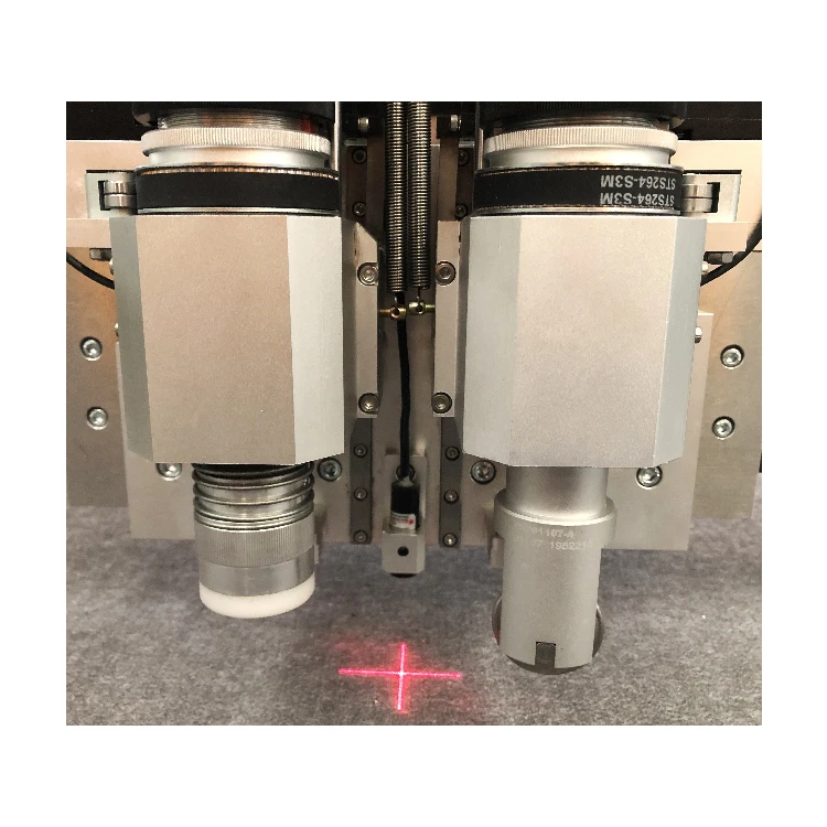 Carton Paper Box Oscillating Knife Cutting Machine with Creasing Wheel Tool