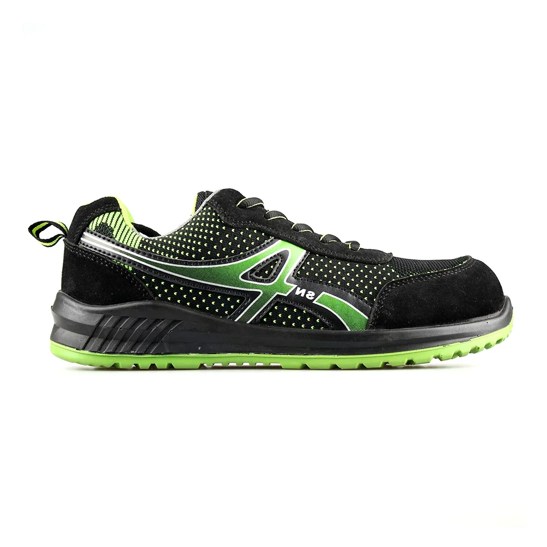 ESD light weight breathable upper nice looking   fashinal style best price light   non slip   steel toe Safety Shoes for working