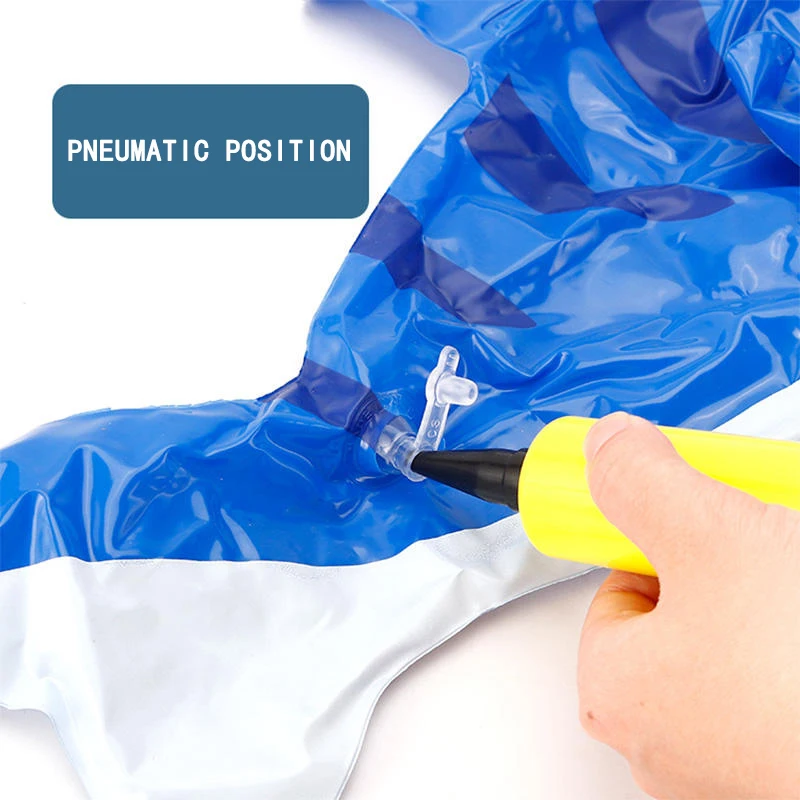 summer outdoor inflatable kids toys beach water gun  funny shark dolphin animal toys for kids