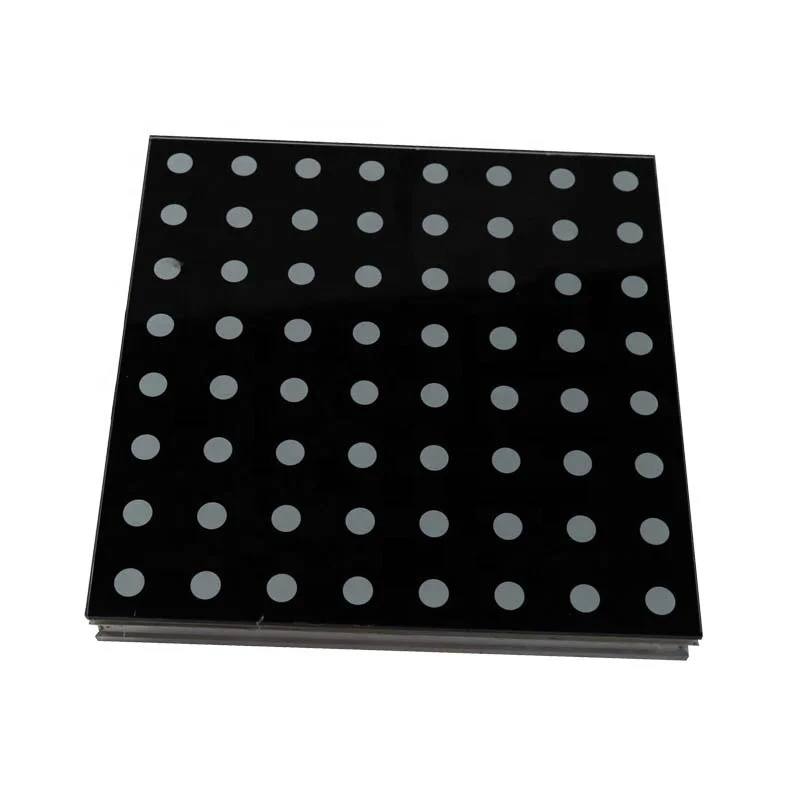  RGB Светодиодная панель для танцпола сценическое освещение диско-панель 60x60 см светодиодное дискотеки KTV