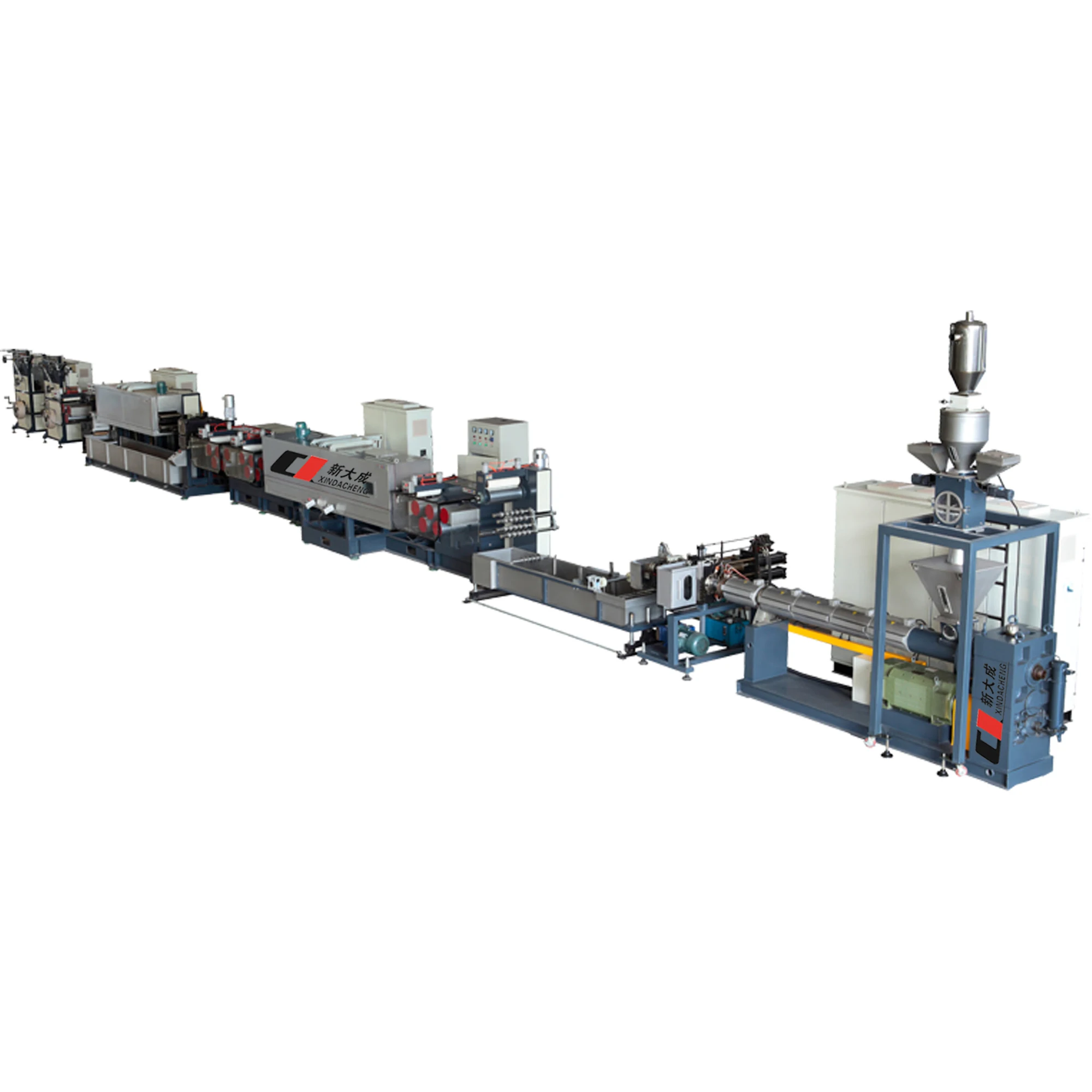 
PE polyester fiber strap production line/making machine 