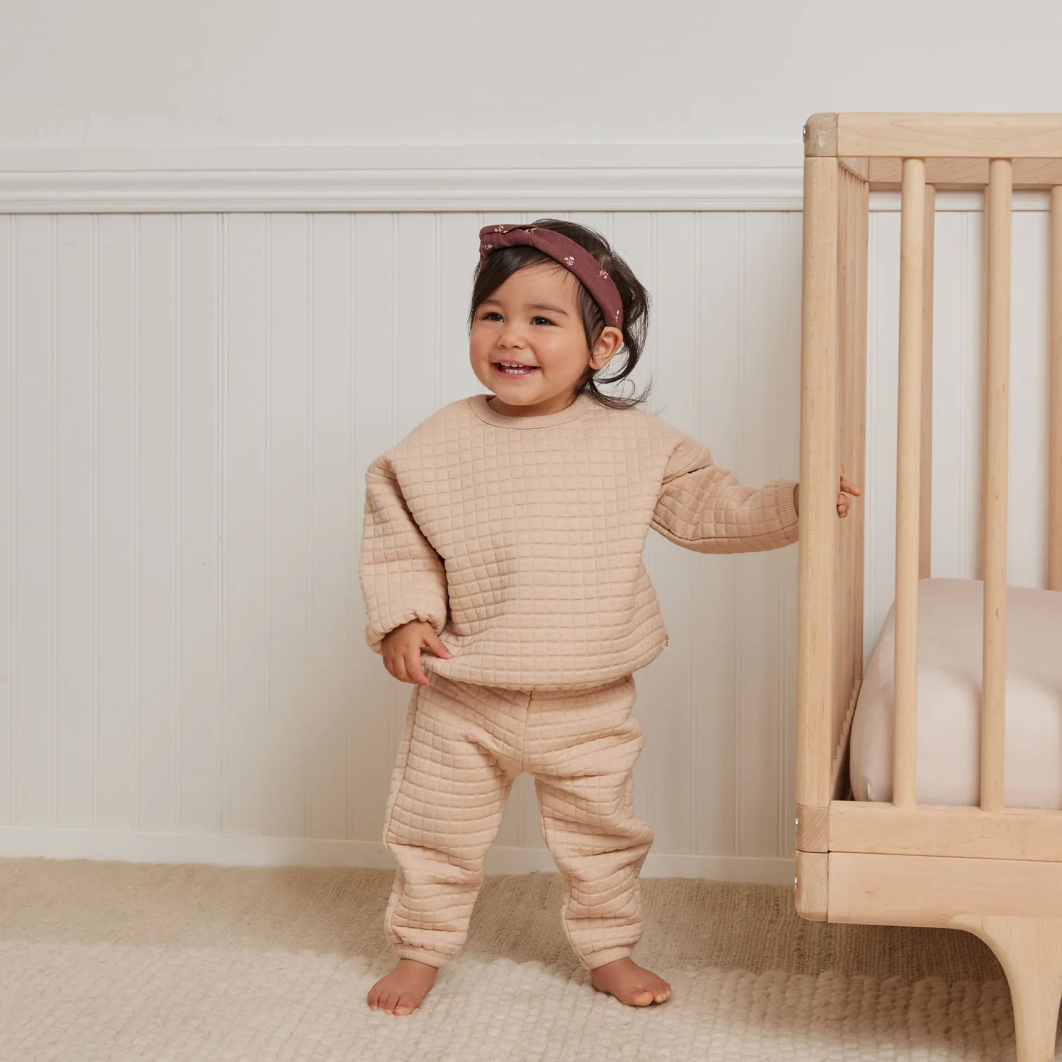 Детский стеганый комплект из 2 предметов