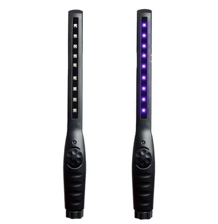 Hot New Enough Stock Ultraviolet Germicidal Wand Portable Handheld UVC Sanitizer UV Sterilizer Wand for House Hospital