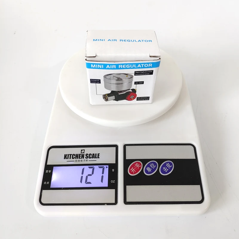 Spray Gun Barometer MINI AIR REGULATOR  Paint Sprayer Universal Pressure Gauge Control Valve Spray Gun Barometer