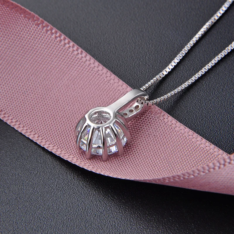 Classic Wedding Necklace Set Silver 925 Wholesale Shiny Cubic Zircon Necklace