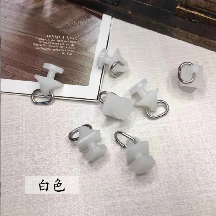 Curtain Track Glider Roller Hooks for Ceiling Track Rail Sliding Roller Runner