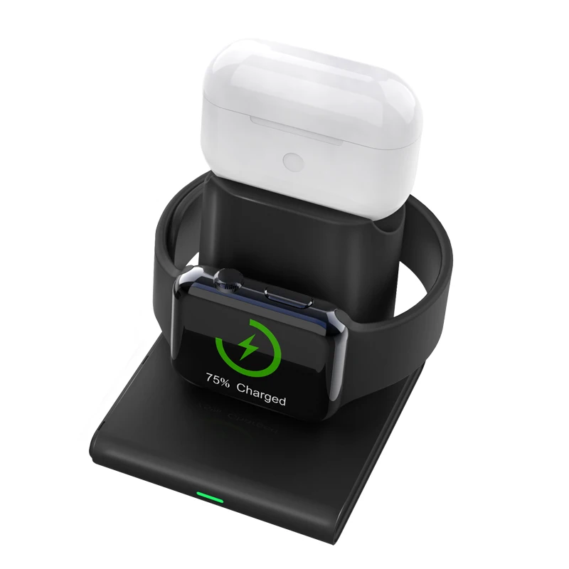 
Best Wireless charger stand 3 in 1 portable charger qi wireless for iphone 