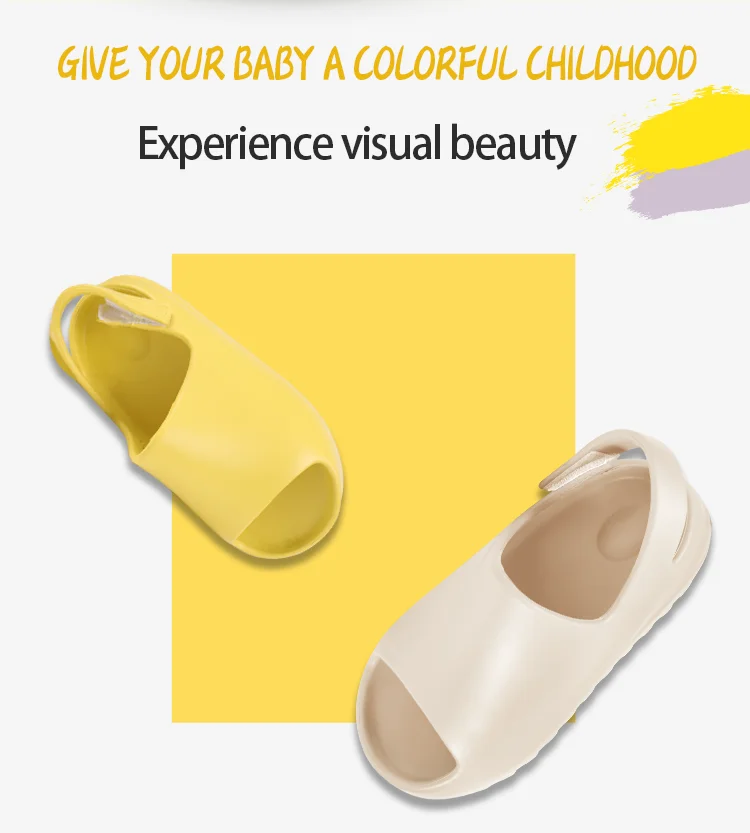 
ECO Friendly Best Wholesale Kid Slipper Sliders Kid Sandals Big Kid Summer Shoe 