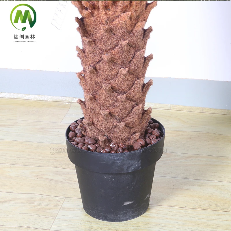 New Style Artificial Bonsai Stand Plants Green Plants Artificial Cycas Revoluta Tree Indoor and Outdoor Decor Artificial Plants