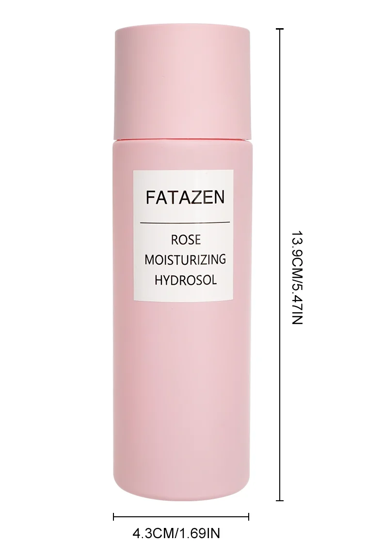 Pirvate Label Skincare Products Moisturizing Pink Rose Face Toner  Rose Toner OEM Refershing Rose Facial Hydrosol