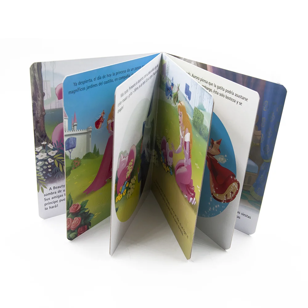 Manufacturer high quality children English comic story books Full color customized kids hardcover board book printing