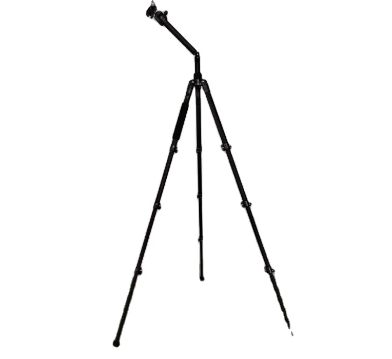 Carbon Fiber  tripod Multifunction Horizontal Center Column Camera Tripod with 360 Panorama tripod ball head for DSLR