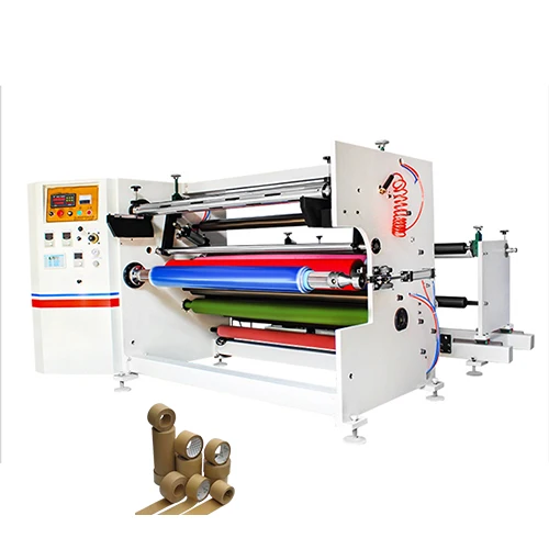 KDA106 Automatic Tape adhesive tape rewinder machine red white barricade tape