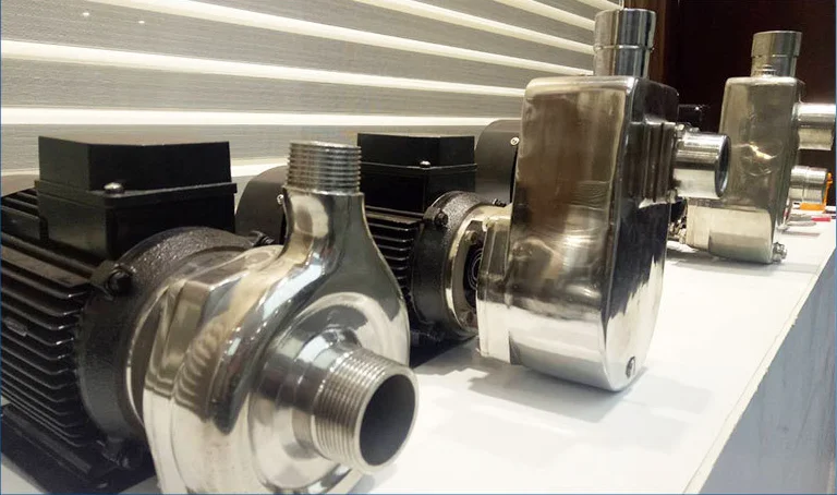 WBS Cast Iron Self-Priming Motor Pump Centrifugal for Domestic Water Powered by Stainless Steel