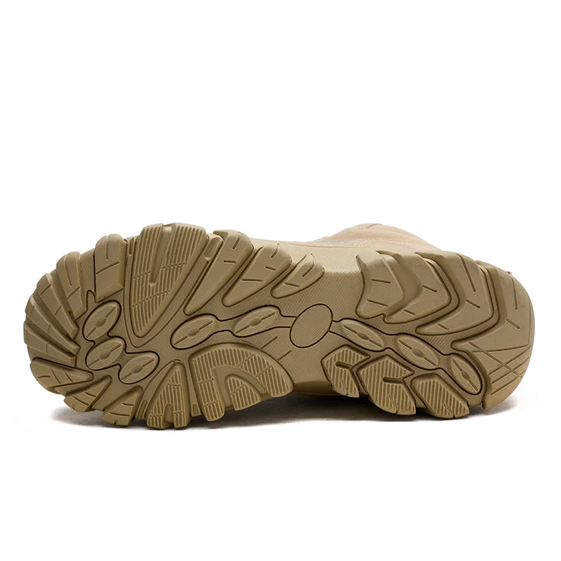 
Jinjiang top seller 2021 big size snow hiking ankle Durable waterproof leather military hunting boots for men shoes 