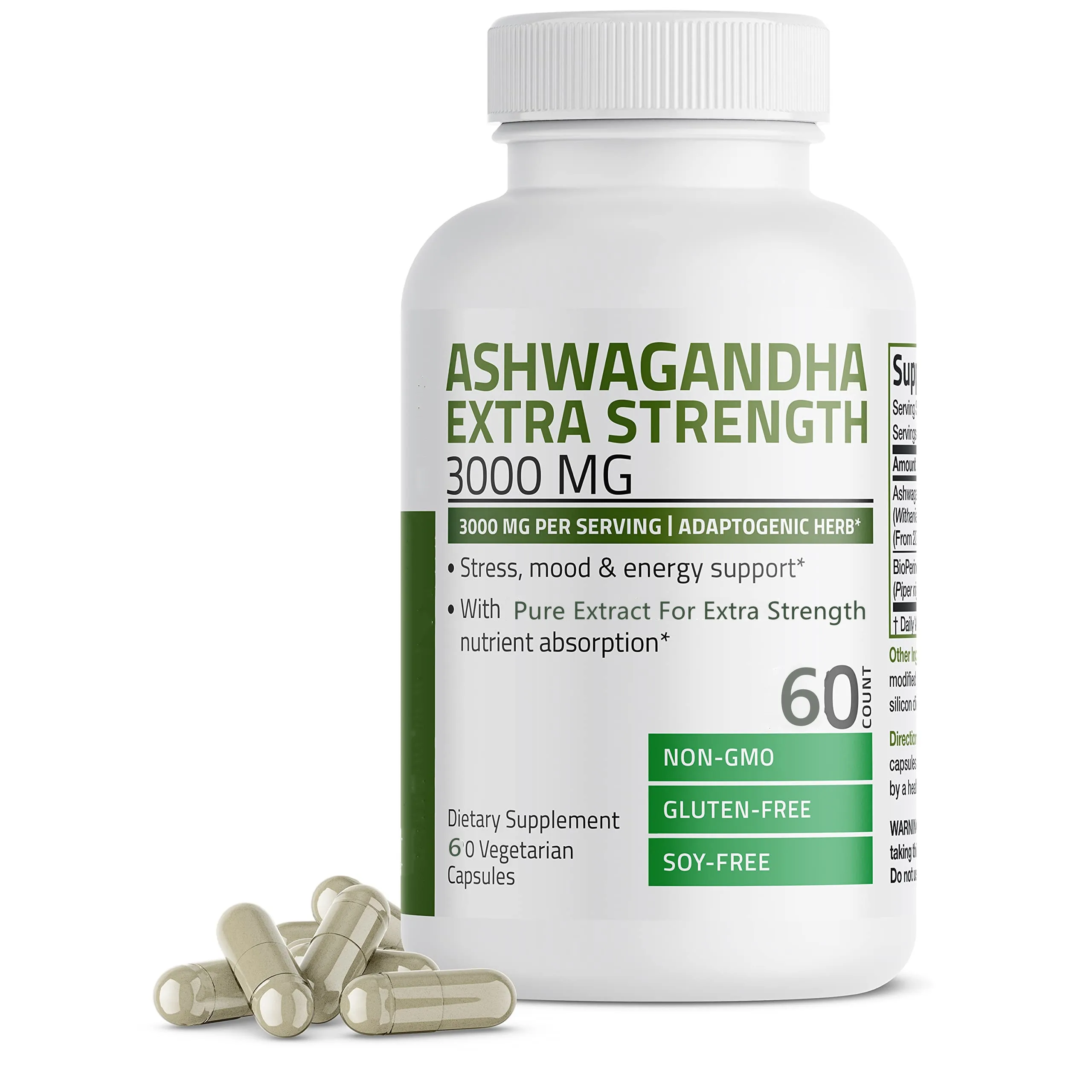 Wholesale Ashwagandha Capsules Ashwagandha Root Extract Pills Herbal Powder Supplements For Maintaining Health And Immune System
