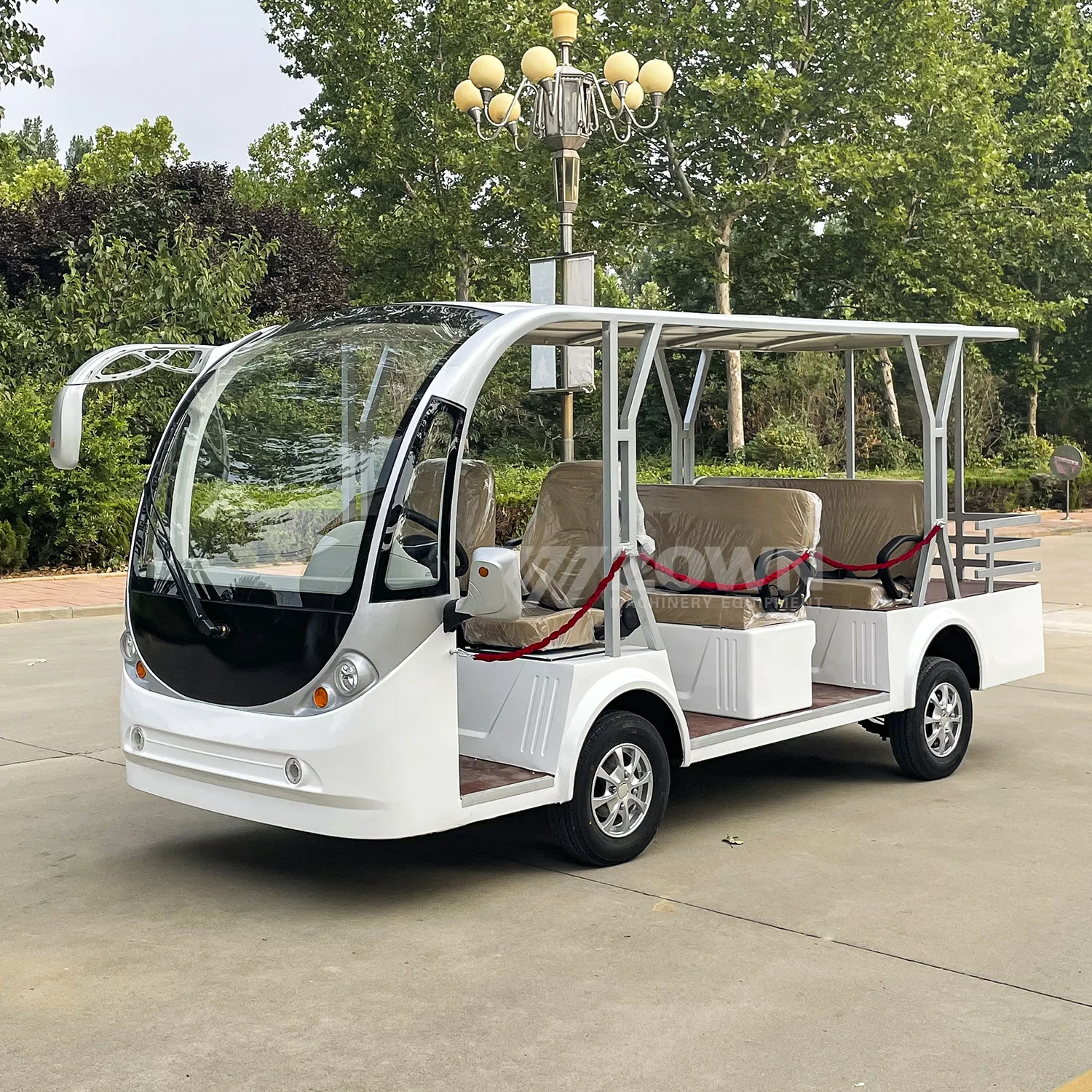 Горячая распродажа производство Китай экскурсионный автобус 8-14 мест 72 В Электрический туристический