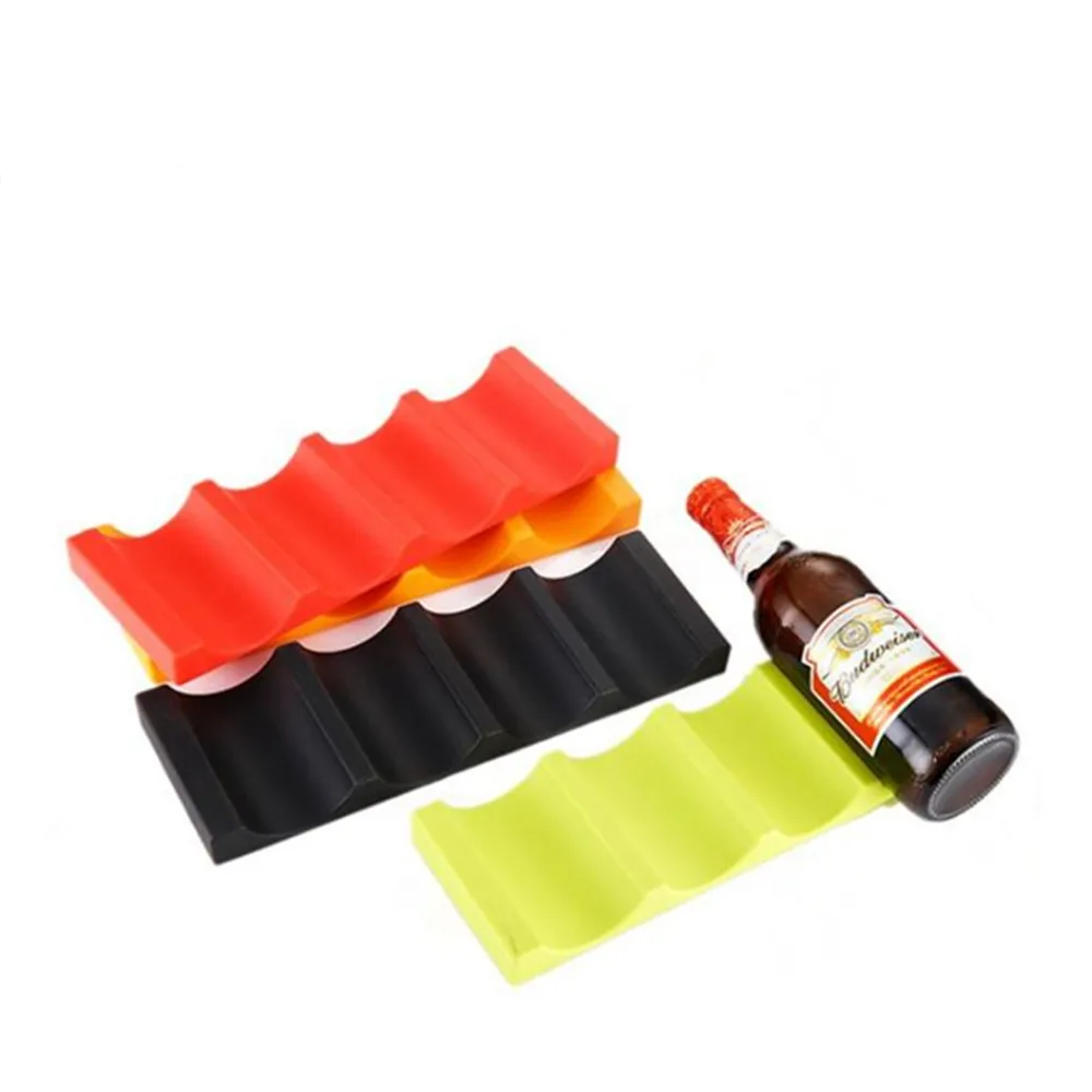 
High Quality Beer and Wine Bottle Display Rack,Silicone Wine Rack,Silicone Wine Bottle Holder 