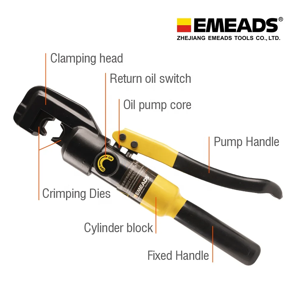YQK-70 Emeads  Hand Cable Stripping Wire Crimping Tool