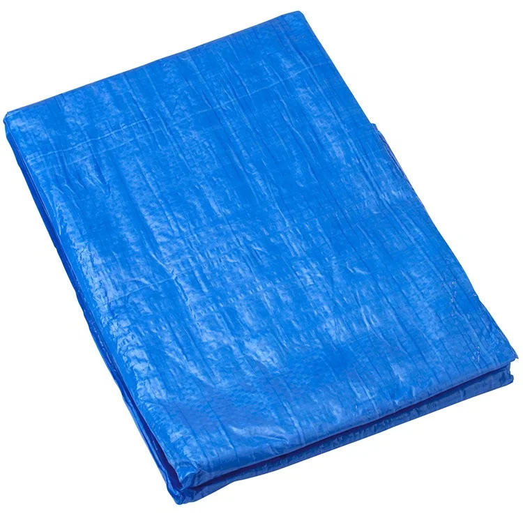 50 GSM LIGHT PE TARPS TARPAULIN BLUE COLOR