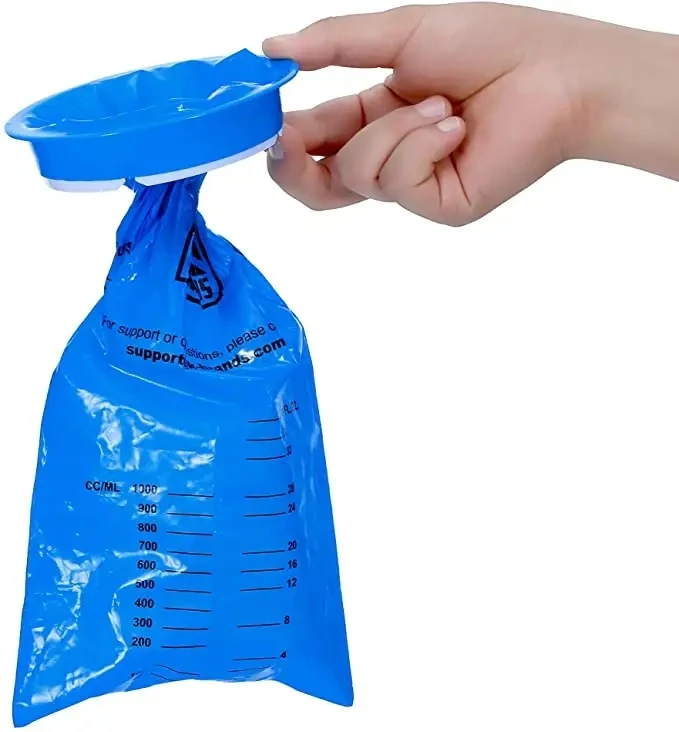 Wholesale Disposable Medical Travel Airplane Plastic Emesis Vomit Bag