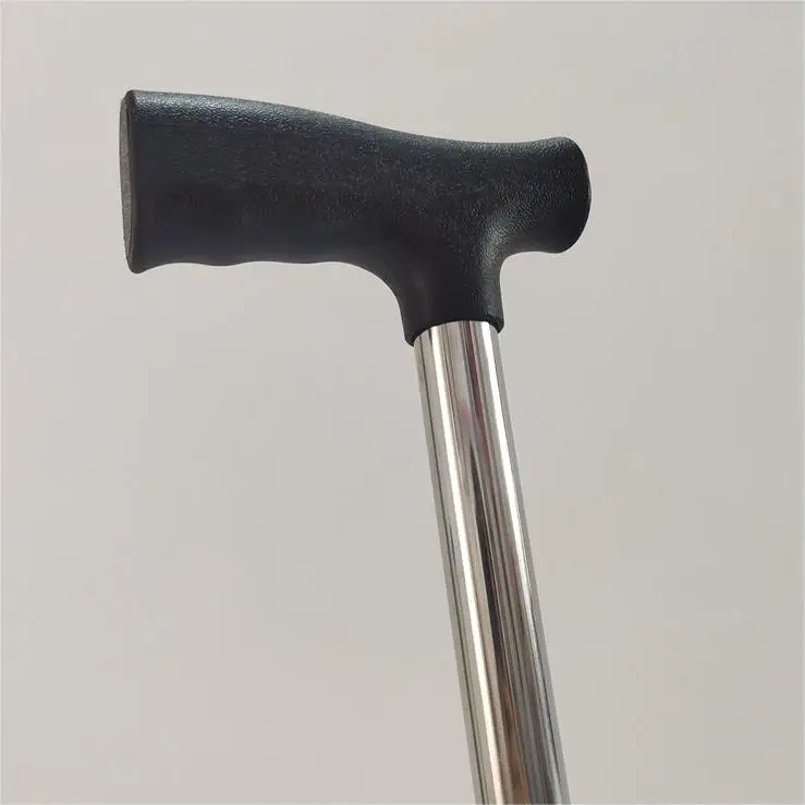 Lightweight Elderly Telescopic Cane With Low Price Stainless Steel Three Legged Elderly Cane for Disabled People