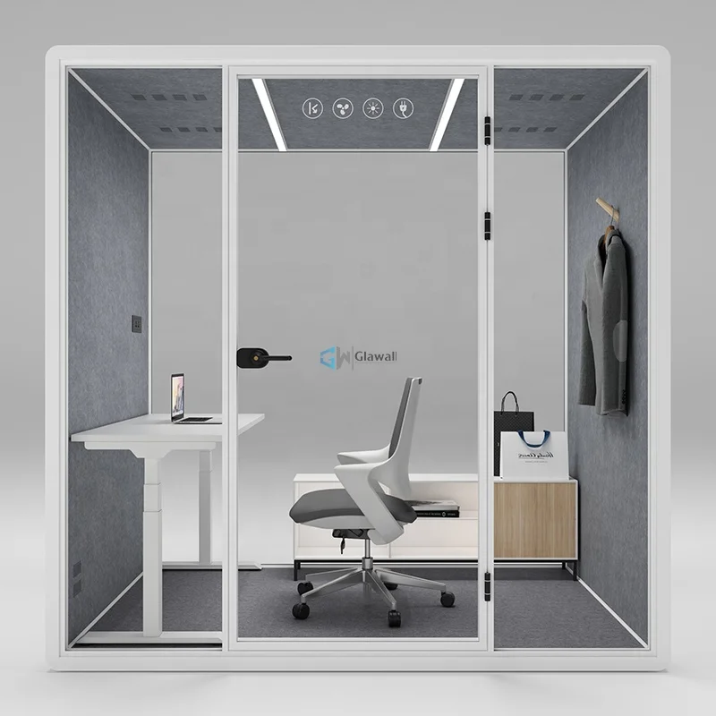 Office Soundproof Cabin Acoustic Meeting Cabin Pods for Private Conversation Room