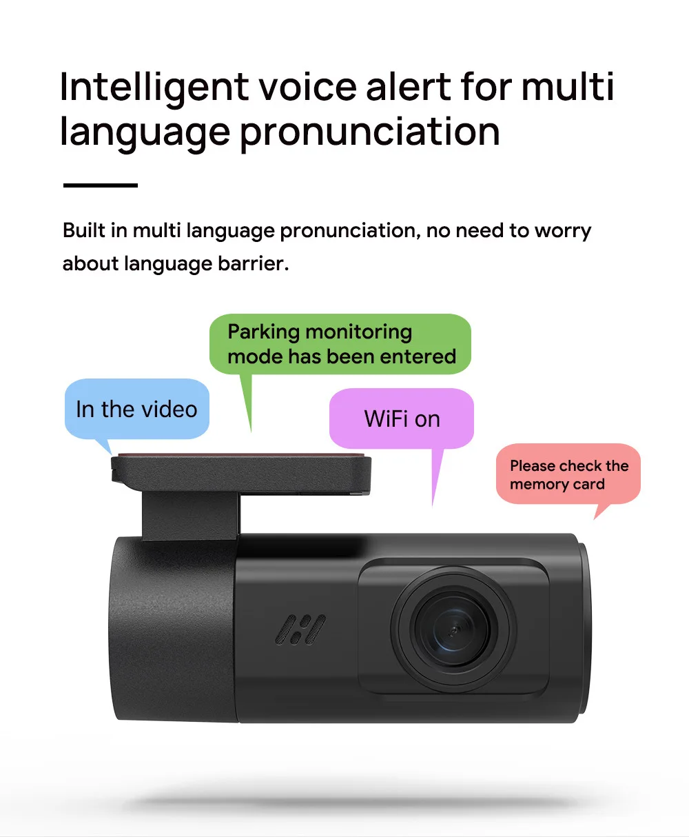 1 Inch Car Black Box Dash Cam HD 1080P Auto Camera DVR Video Recorder G-Sensor Dashcam Night Vision Hidden Car Recorder