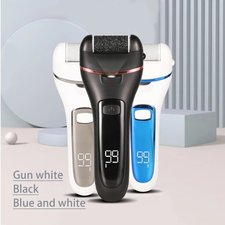 Electric Foot Grinder Vacuum Callus Remover Foot Pedicure Tools Rechargeable Foot Files Clean Tools