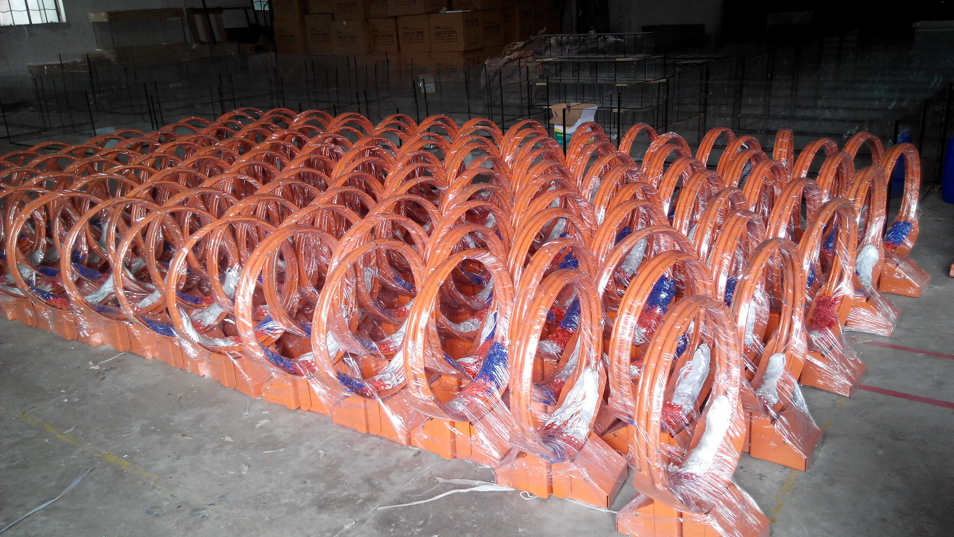 Good quality solid steel 304 stainless steel water proof basketball hoop strongly custom-made