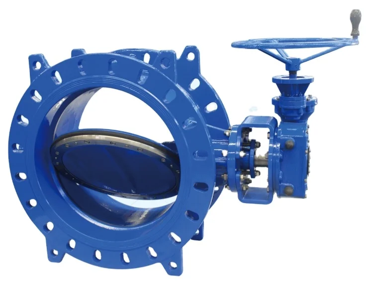 Manual Butterfly Valve DN1000 PN25 Nodular Cast Iron