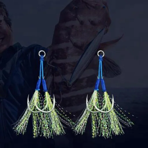 ToMyo High Carbon Steel  Slow Jigging Hooks Assist Japan Fishing Hooks