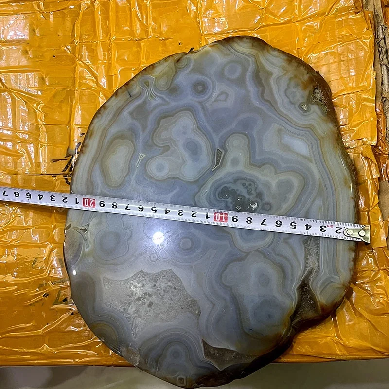 Wholesale bulk natural stone large agate slices polished crystal slices home decor