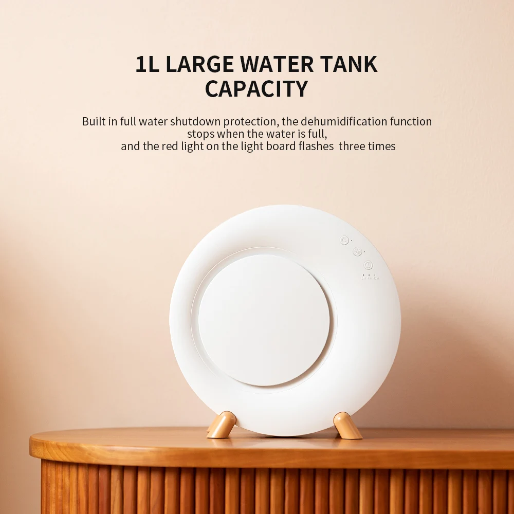 2024 New arrivals portable air dryer desktop removable water tank home mini dehumidifier