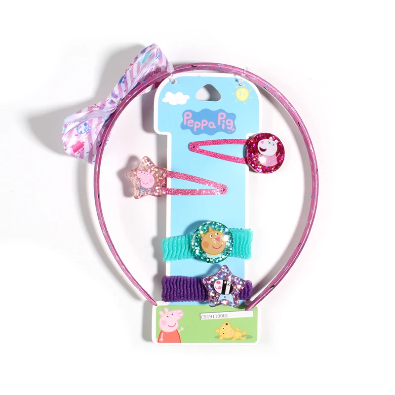 
Glitter hairpin stylish cartoon hair rope colorful hairband gift sets 