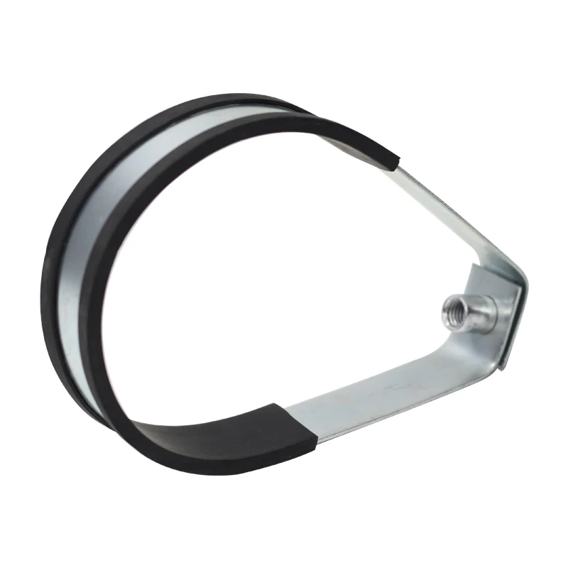 Customized Hanger Pipe Clamp With EPDM Rubber With Nut for fastening