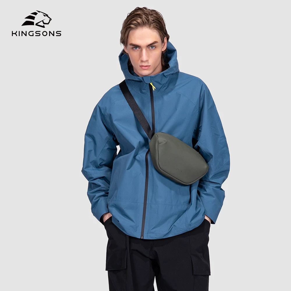 Kingsons Popular PU belt bag for women pink green white black waist bag soft faux leather crossbody sling bag for girl boy