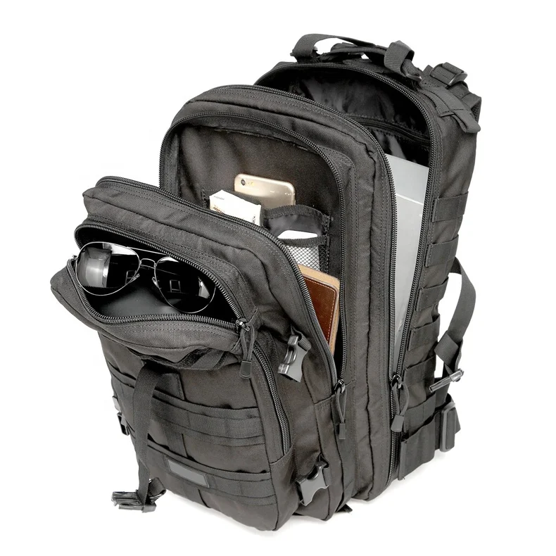 Camping Large Compartment Tactical Backpack with 2 Detachable packs rucksack backpack