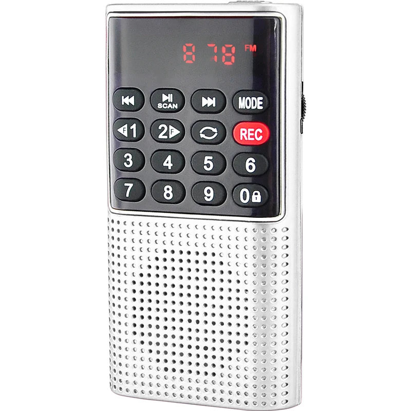 Dewant L-328 fm радио Диктофон SD/TF карты мини mp3 плеер со встроенным