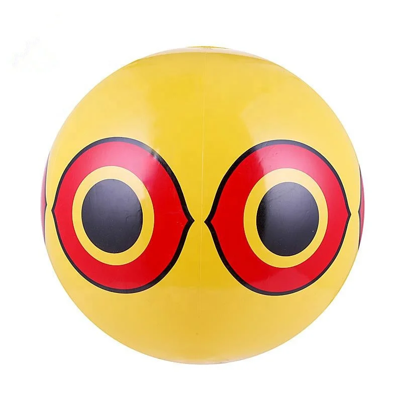 Black color inflatable Scare- eye bird Diverter Bird scaring eyes balloon
