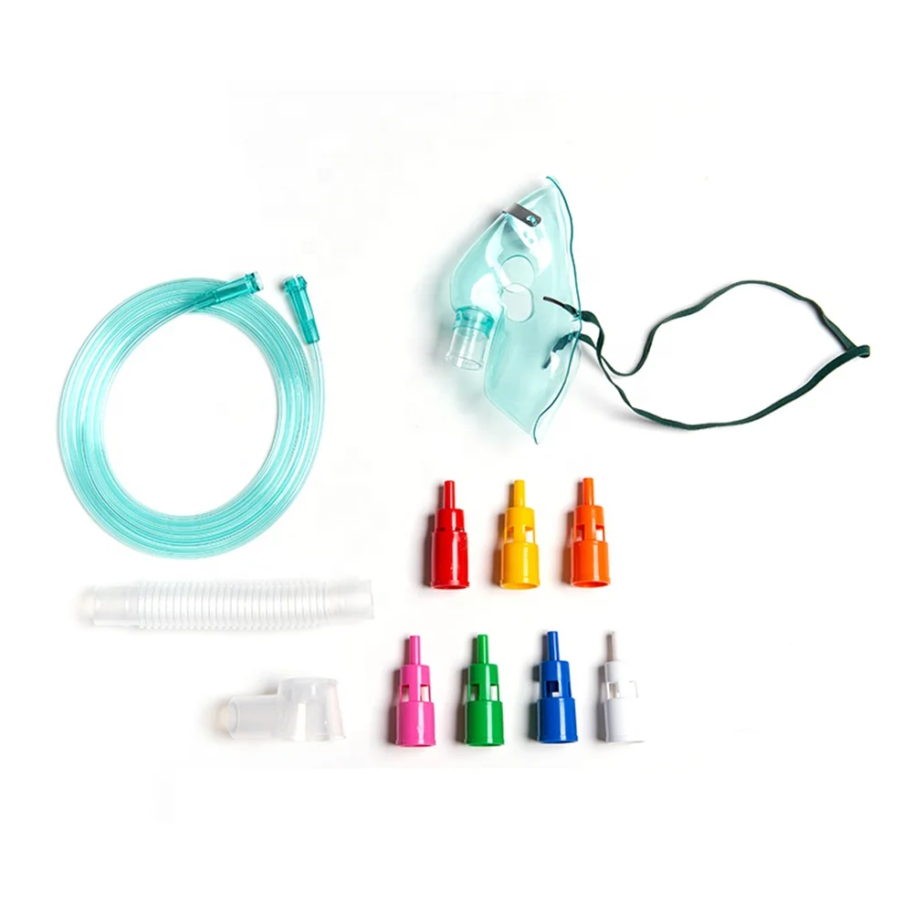High Quality Portable Soft Adjustable High Concentration Venturi Medical Face Bubble Oxygen Mask high concentration