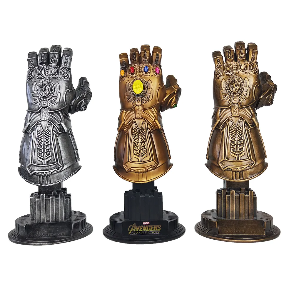 Фигурка героя аниме resin Thanos Infinity gauntlet