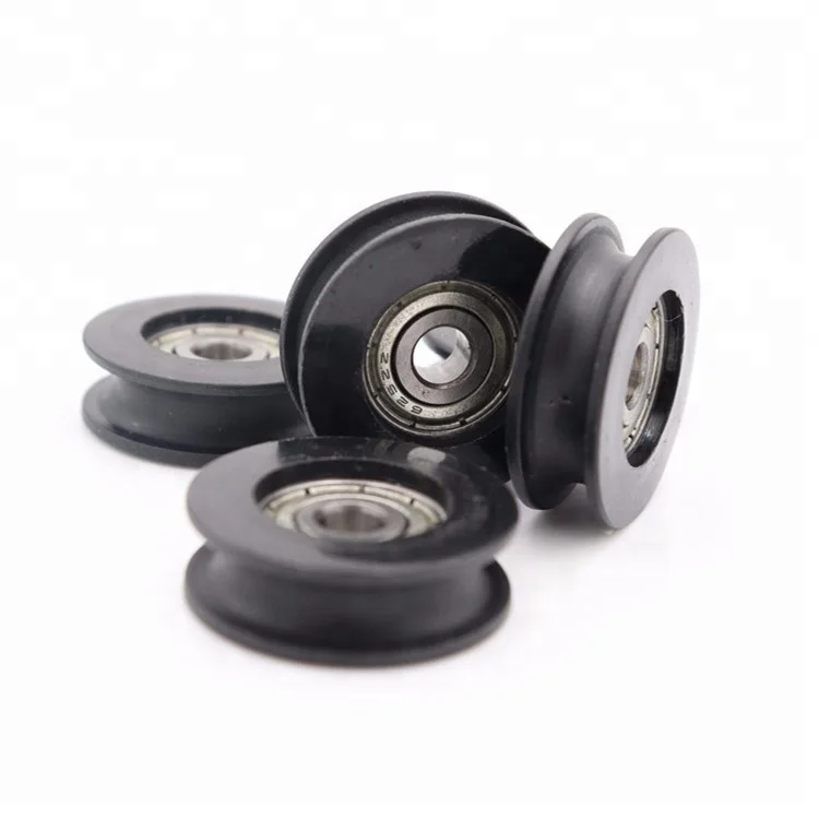 5-25-8.2mm 625 chrome steel bearing glass door fitting pulleys for sliding gate parts for wardrobe sliding door